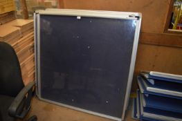 *Four Aluminium Noticeboards with Perspex Doors