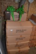 *Seventeen Boxes of Green Floral Bouquets