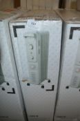 *1500W Oil Filled Radiator with Integral Timer (Boxed)