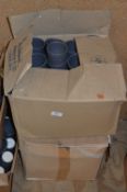 *Two Boxes of Small Grey Plant Pots