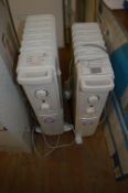 *Two 1500W Oil Filled Radiators with Integral Timers