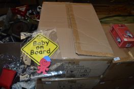 *Box Containing 96 Baby on Board Window Stickers