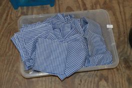 *Box of Blue Gingham Napkins