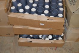 *Three Boxes of Small Grey Plant Pots