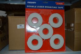 *Twenty Four Packs of Five Double Sided Mounting Tape