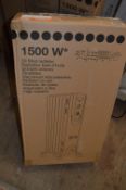*1500W Oil Filled Radiator