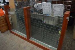 *Plate Glass Room Divider