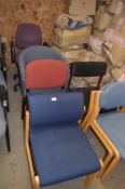 *Seven Assorted Office Chairs