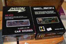 *Two Digital Car Stereos