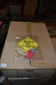 *Box Containing 96 Baby on Board Window Stickers