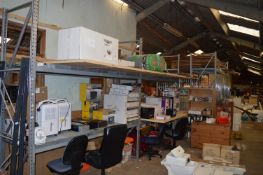 *Four Bays of Medium Duty Shelving