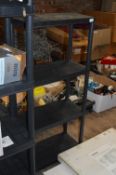*Four Tier Slimline Shelving Unit