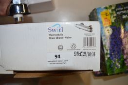 *Two Swirl Thermostatic Shower Mixers