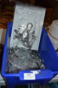 *Box Containing Assorted Rawl Bolts, Fixings, Hooks, etc.