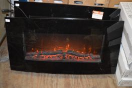 *Wall Mounted LED Electric Fire