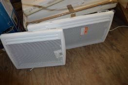 *Two Wall Mounted Electric Heaters