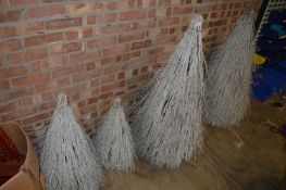 *Four Frosted Stick Displays