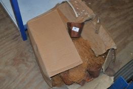 *Box of Antique Style Terracotta Pots