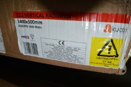 *Cudox 1400x500 Vertical T22 Radiator