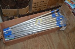 *Box Containing Sixteen Aluminium Extension Poles