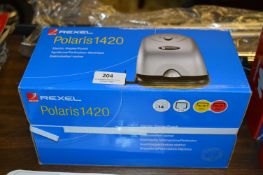 *REXEL POLARIS 1420 ELECTRIC STAPLER/PUNCH