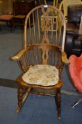 Windsor Stickback Rocking Armchair