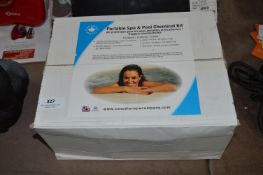 *PORTABLE SPA/POOL CHEMICAL CLEANING KIT