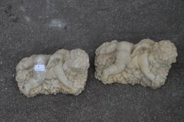 Concrete Garden Cherubs