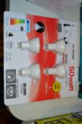 *FEIT GU10 4PK LIGHT BULBS