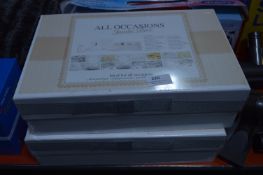 *TWO ALL OCCASIONS INVITE BOXES