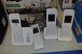 *PANASONIC QUAD DECT TELEPHONES
