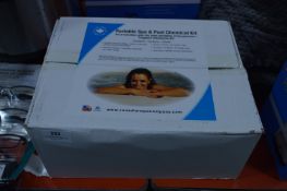 *PORTABLE SPA/POOL CHEMICAL CLEANING KIT