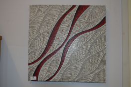 Aboriginal Style Painting on Canvas