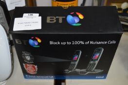 *BT 8600 TWIN DECT PHONES