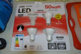 *FEIT GU10 4PK