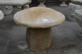 Concrete Garden Toadstool