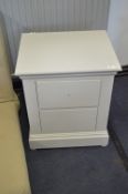 *Grey Two Drawer Side Cabinet