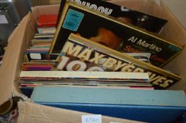 Box of LP Records