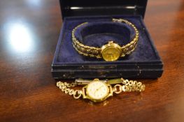 Two Rolled Gold Ladies Wristwatches