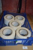 Basket Containing Five Rolls of Self Adhesive Tape
