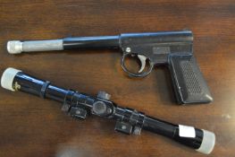 177 Gat Gun and a Bentley 4x20 Rifle Scope