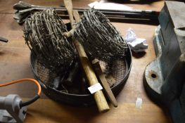 Riddle Two Part Rolls of Barbed Wire, etc.