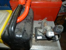 Towbar with Electrics and a Petrol Can