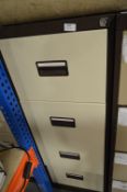 Metal Four Drawer Filing Cabinet