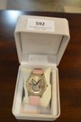 Ladies Playboy Pink Wristwatch