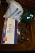 Travel Kettle, Bathroom Set, Magazine Rack, Vase & Gavel