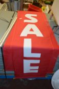 *Three Canvas Sale Banners