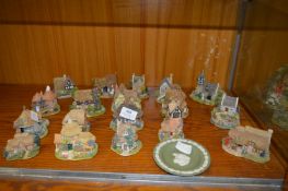 Nineteen Lilliput Lane Cottages and Buildings