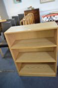 Light Oak Effect THree Height Bookshelf