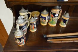 Collection of Stein Mugs